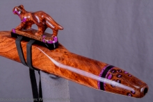 Honduran Rosewood Burl Native American Flute, Minor, Mid A-4, #K16E (12)